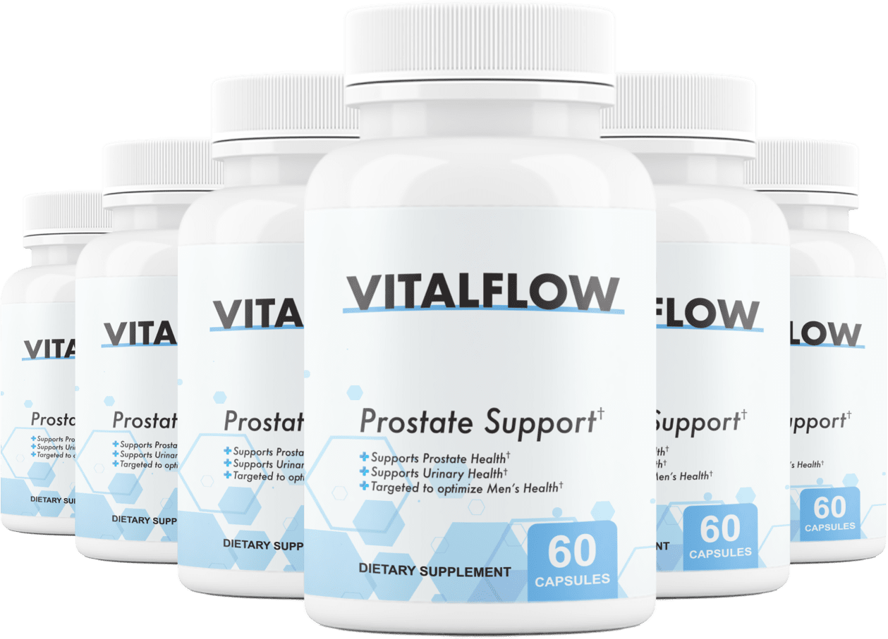 VitalFlow 6 Bottles 180 Day Supply Best Value